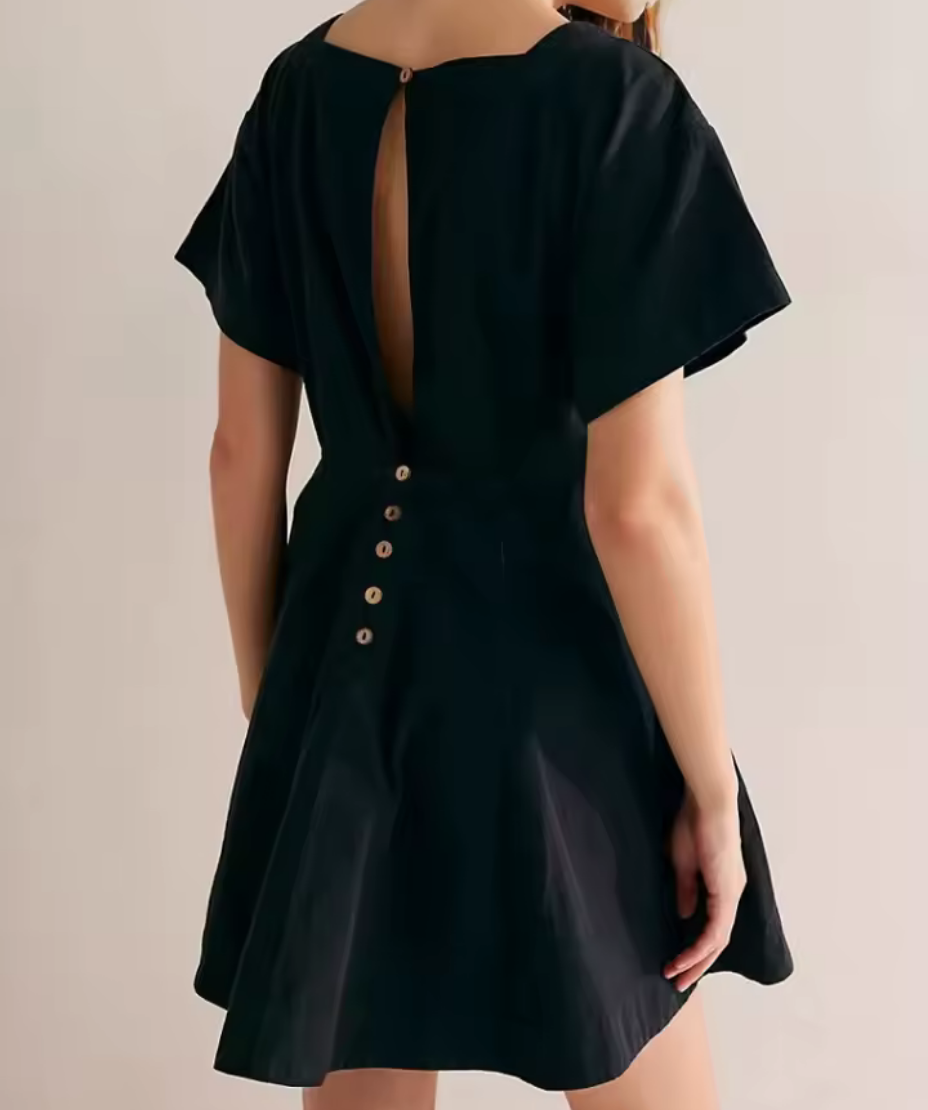 Vestido Corto Isabella Blanco