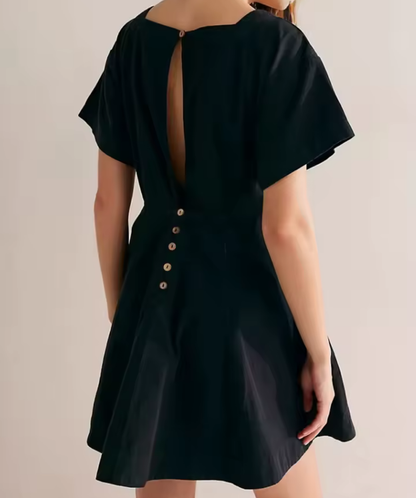 Vestido Corto Isabella Blanco