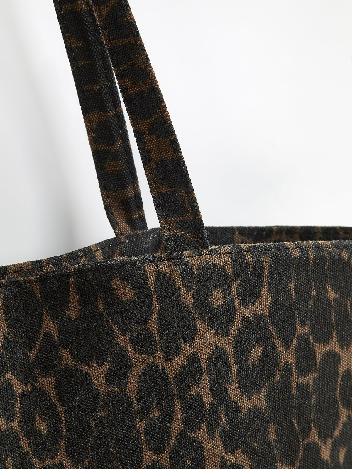 Bolso de Hombro Estampado Leopardo Fashion
