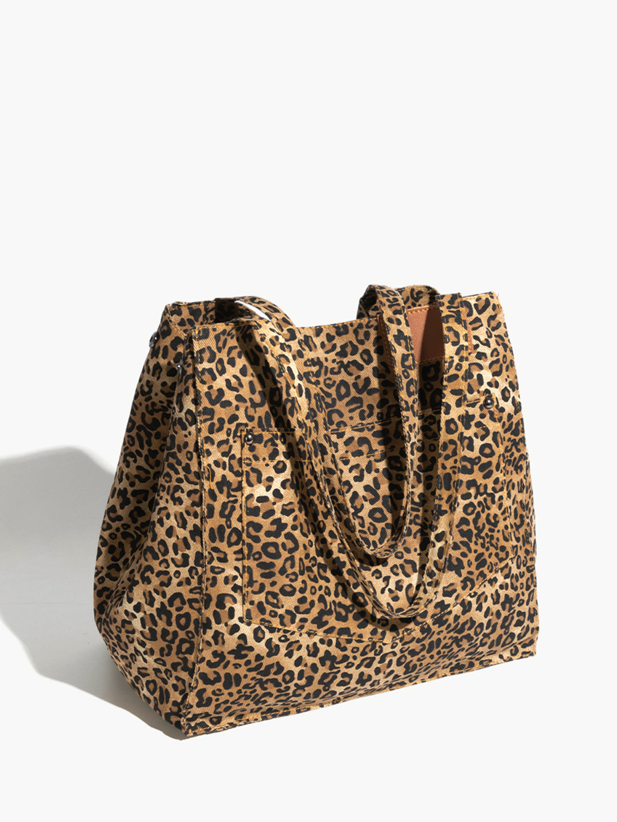 Bolso Hobo Grande Estampado Leopardo
