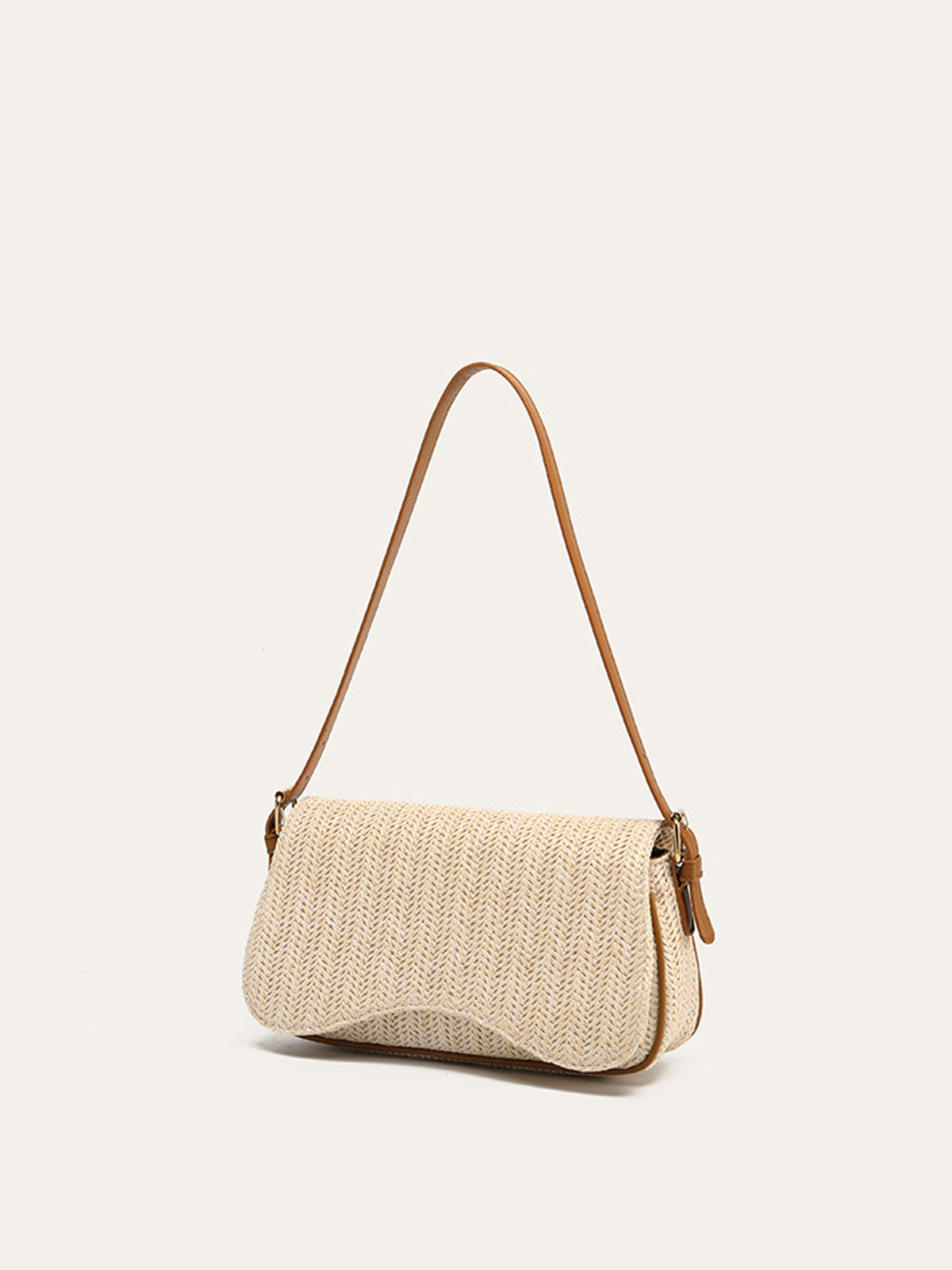 Bolso de Hombro Tejido de Paja Estilo Natural