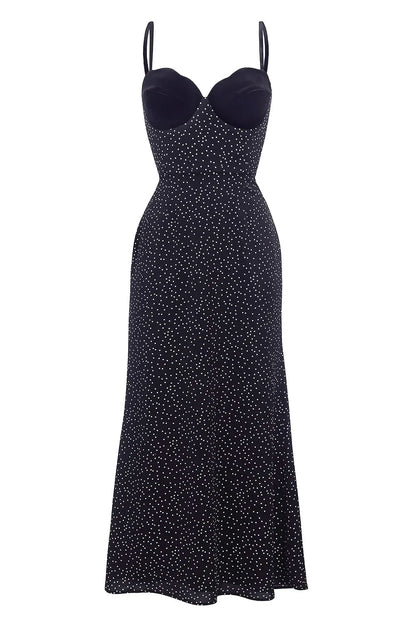 Vestido Midi de Terciopelo Alésia Elegante